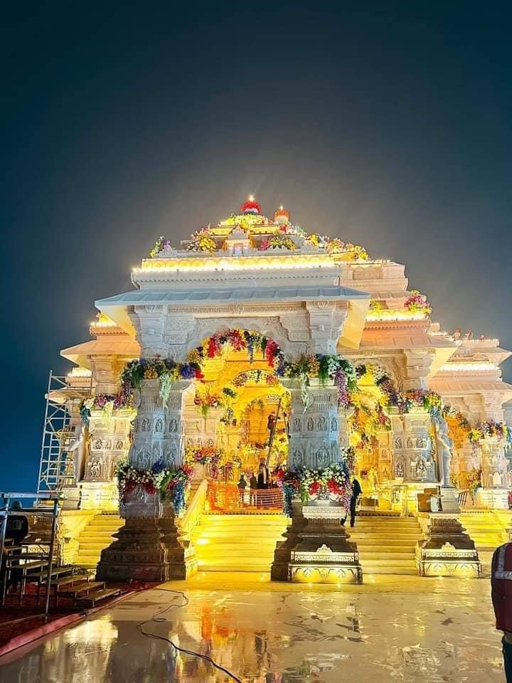 Shree Ramjanmbhumi Temple Ayodhya - Shree Ramjanmbhumi Temple Ayodhya 127, Ram Mandir Rd, near Ayodhya Railway Staion, near Hanuman ghadi ramkot, सीखवाल नगर, Sai Nagar, Ayodhya, Uttar Pradesh 224123, India