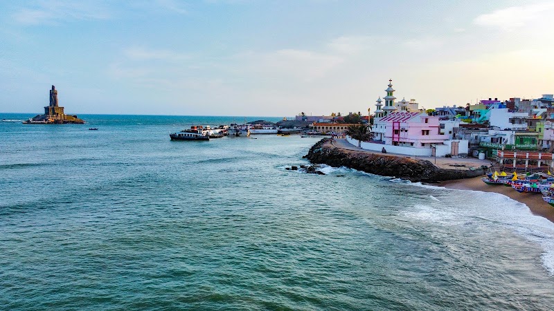 Kanyakumari Beach - Kanyakumari Beach, Tamil Nadu, India