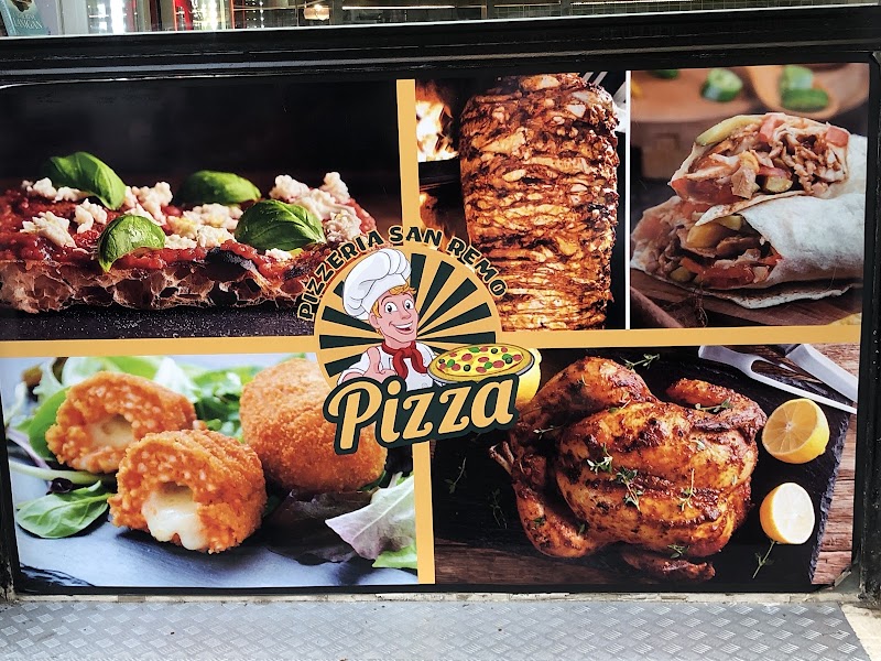 Pizzeria San Remo - Pizzeria San Remo, Via S. Remo, 8, 00182 Roma RM, Italy