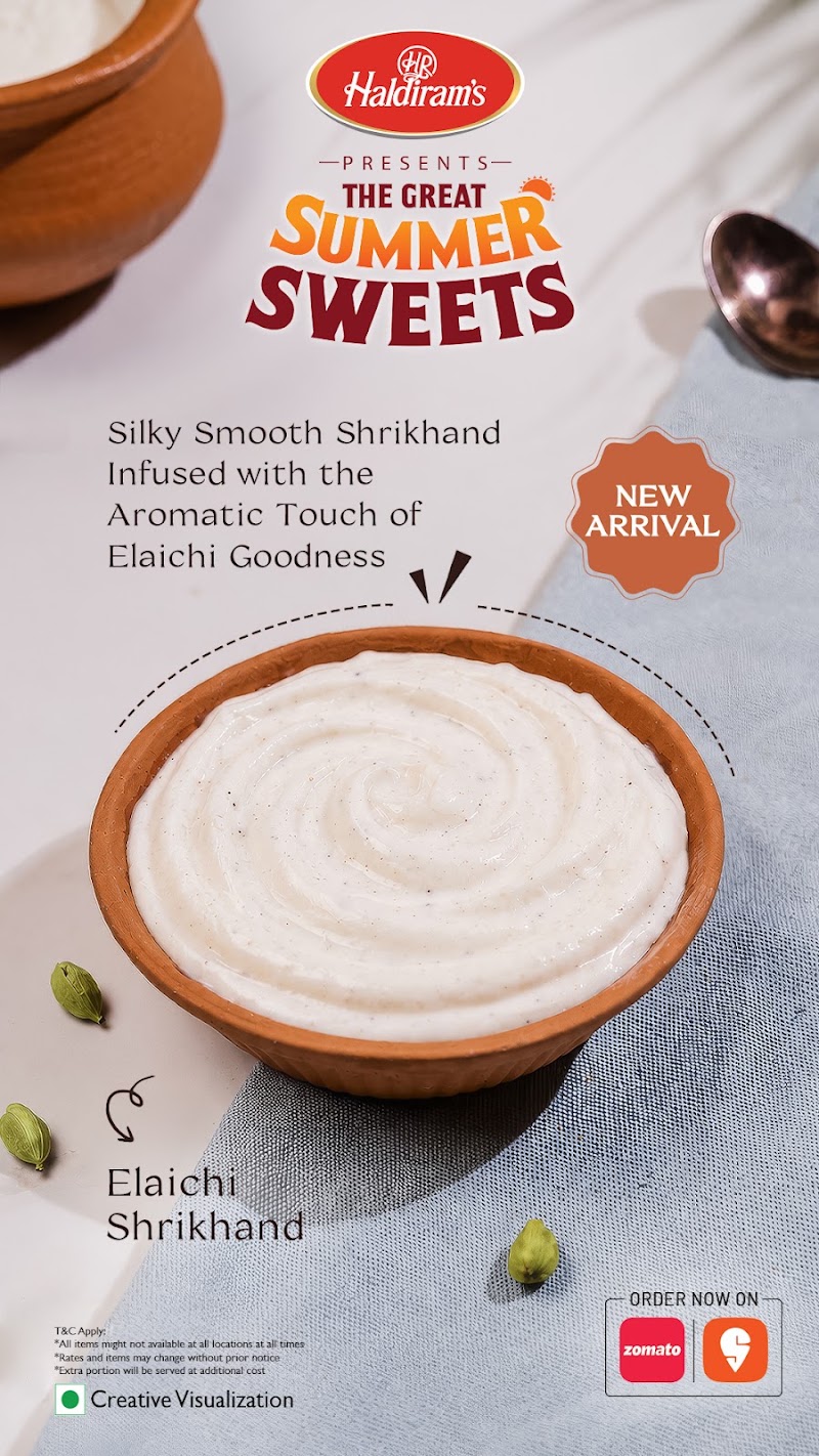 Haldiram's - Terminal 1 - Haldiram's - Terminal 1, Store No 18, level 1, Forecourt, Arrival Terminal 1, IGI Airport, New Delhi, Delhi 110037, India