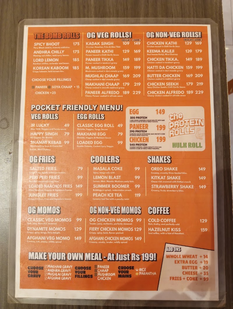 Jatt Rolls - Jatt Rolls, 1ST FLOOR, SHRI GOPAL JI, CHAURASIYA COMPLEX, Ravidas Gate, Lanka, Varanasi, Uttar Pradesh 221005, India