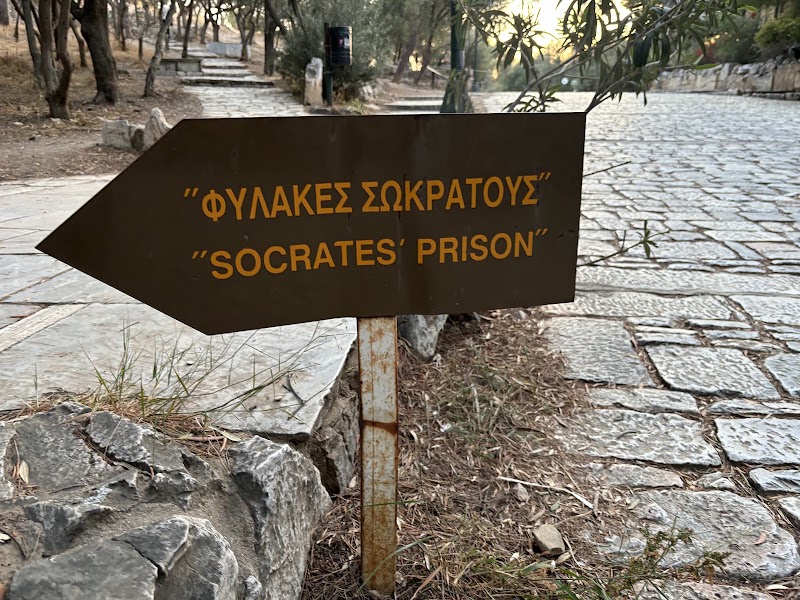 Prison of Socrates - Prison of Socrates 43, Rovertou Galli 39, Athina 117 41, Greece