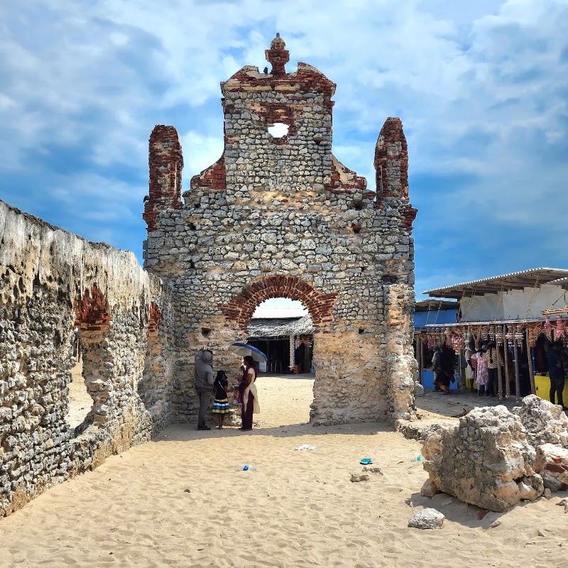 Arichal Munai Beach, Dhanush Kodi - Arichal Munai Beach, Dhanush Kodi, Dhanushkodi, Tamil Nadu, India