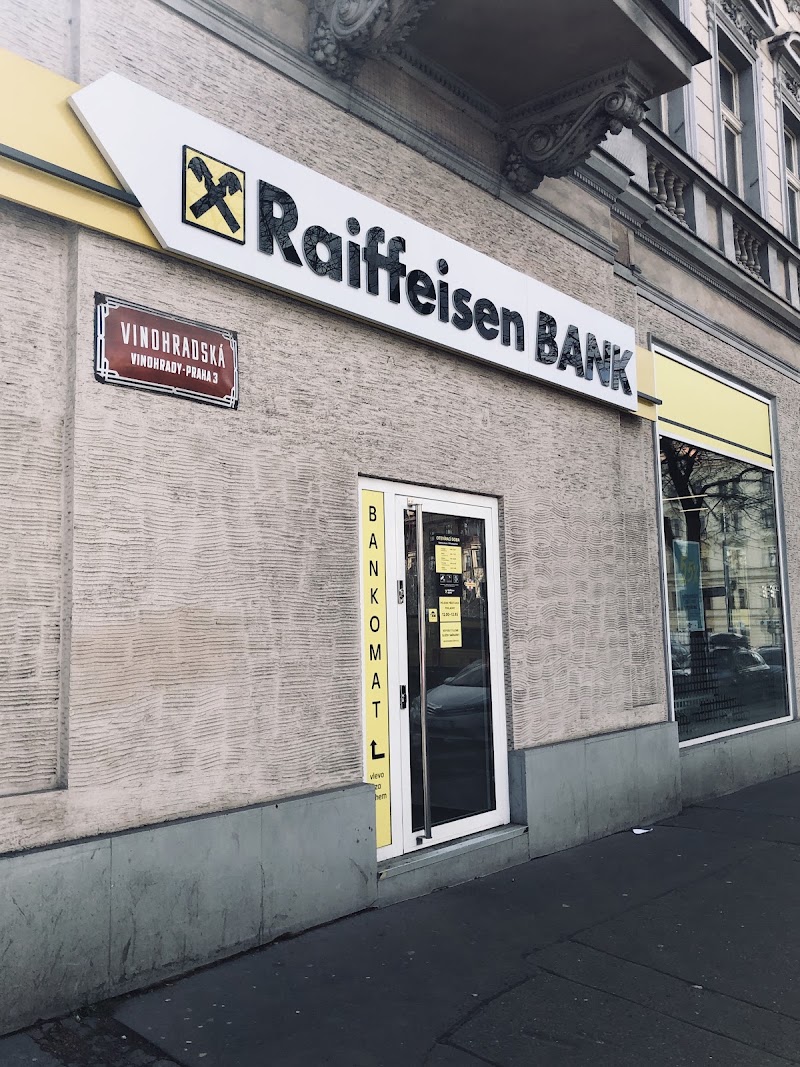 Raiffeisenbank - pobočka - Raiffeisenbank - pobočka Nitranská 988/19, 130 00 Praha 3-Vinohrady, Czechia