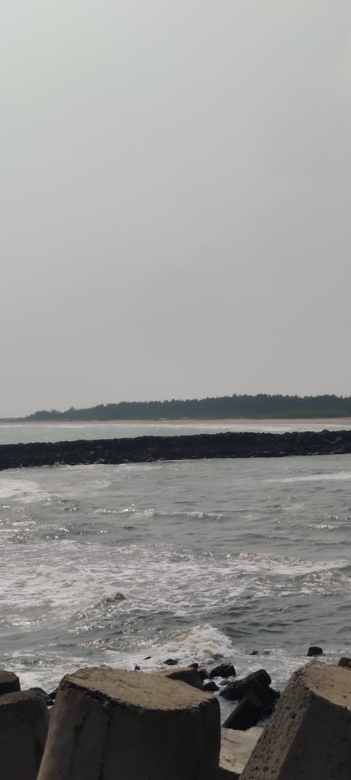 Rock beach view point - Rock beach view point 85F5+PV4, Pynampuram, India