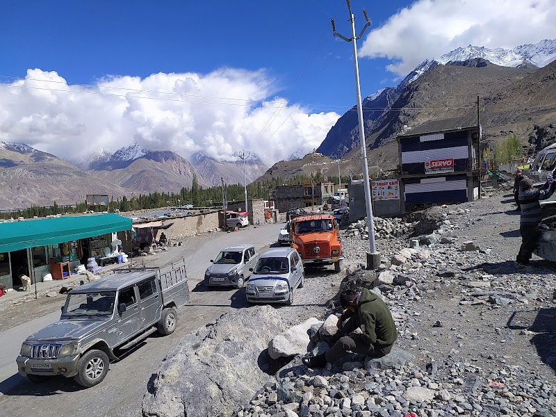 diskit bus stop - diskit bus stop, nubra, Nubra valley, near Cho cafe, Diskit, 194401