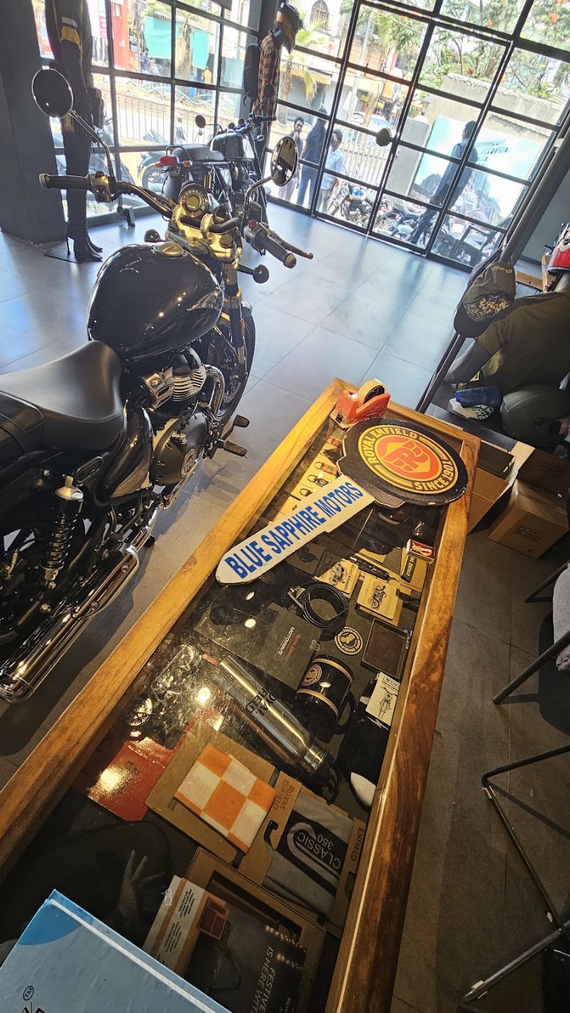 Royal Enfield Showroom - Blue Sapphire Motors - Royal Enfield Showroom - Blue Sapphire Motors Blue Sapphire Motors, Srikant Verma Marg, Vaishali Nagar, Chowk, Bilaspur, Vidya Nagar, Chhattisgarh 495004, India