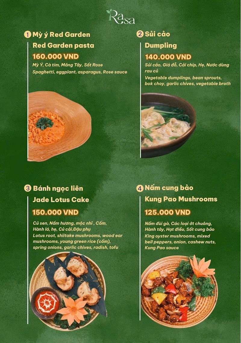 Rasa - Modern Vegetarian Bistro - Rasa - Modern Vegetarian Bistro 34 P. Lò Đúc, Hai Bà Trưng, Hà Nội 100000, Vietnam