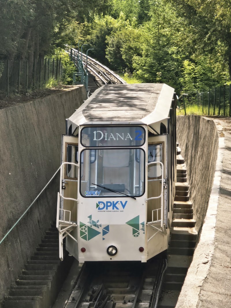 Diana Funicular - Middle Station - Diana Funicular - Middle Station, Sovova stezka 470/1, 360 01 Karlovy Vary-Karlovy Vary 1, Czechia
