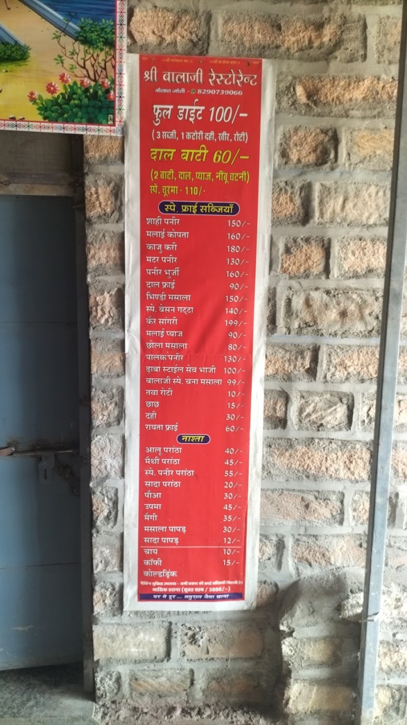 Shree Balaji Restaurant - Shree Balaji Restaurant Jay shree petrol pump ke pass,main bypass raod,Vivek vihar, ke samne, Sangriya, Jodhpur, Sangariya, Rajasthan 335065, India