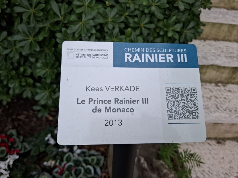 Statue Prince Rainier III