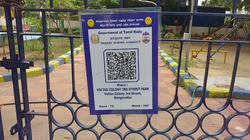 Voltas Colony Park - Voltas Colony Park X5FQ+PJC, Lakshmi Nagar, Voltas Colony, Nanganallur, St.Thomas Mount-cum-Pallavaram, Chennai, Tamil Nadu 600061, India