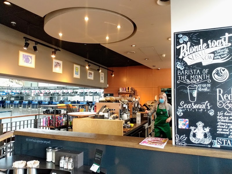 Starbucks - Starbucks, Aviatická 1017/1, 160 08 Praha-Praha 6, Czechia