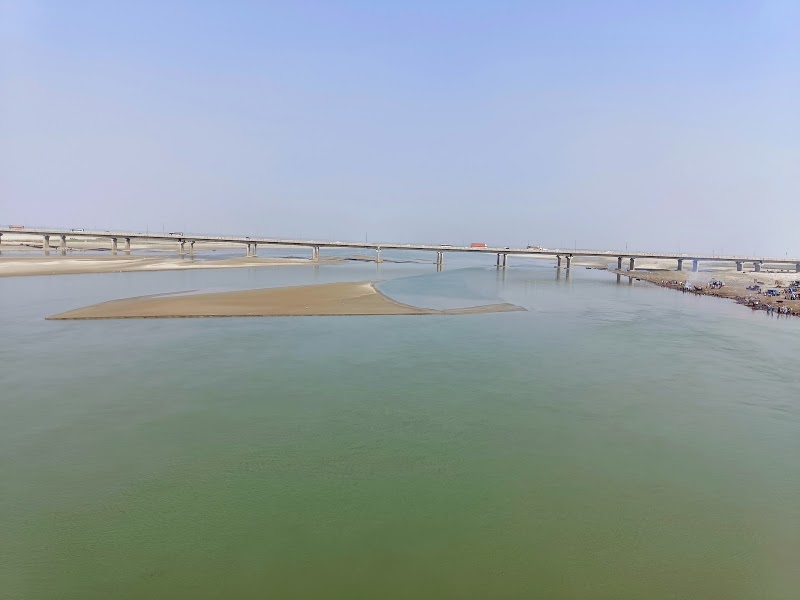 RAM GHAT, ON THE BANK OF RIVER SARAJU - RAM GHAT, ON THE BANK OF RIVER SARAJU Ram Ghat Railway Bridge, Ram Katha Park, Ayodhya, Uttar Pradesh 272129, India