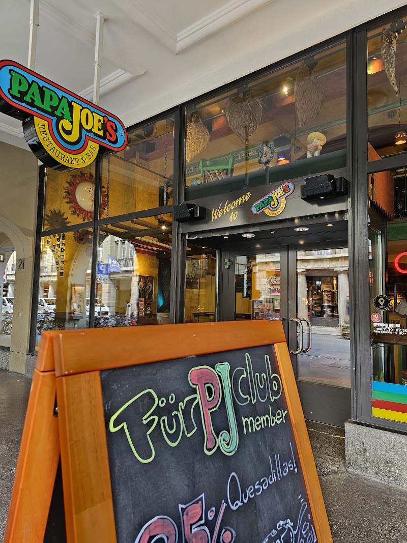 Papa Joe's - Papa Joe's Schauplatzgasse 23, 3011 Bern, Switzerland