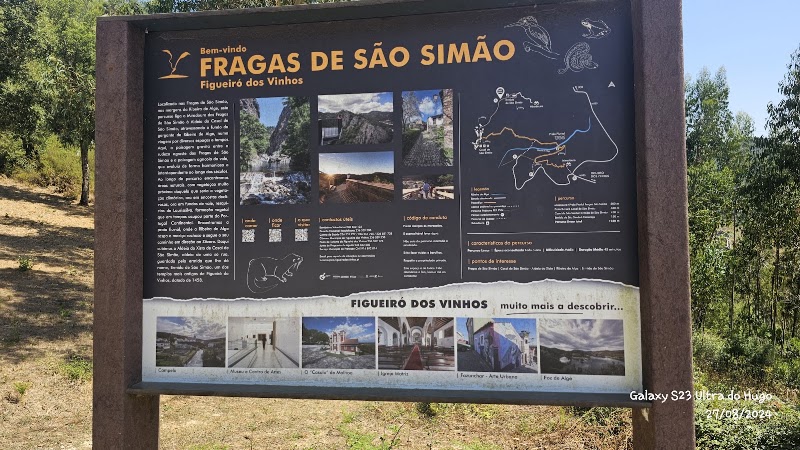 Percurso Fragas de São Simão (acesso Miradouro da Ermida) - Percurso Fragas de São Simão (acesso Miradouro da Ermida) Casal de São Simåo, Figueiró Dos Vinhos, Portugal