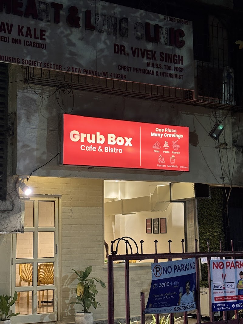 Grub Box Cafe & Bistro - Grub Box Cafe & Bistro Grub Box Cafe And Bistro, Row house.06, Suyesh Apt, Sector -02, New Panvel East, Panvel, Maharashtra 410206, India