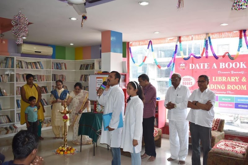 DATE A BOOK -The Library and Study Hall - DATE A BOOK -The Library and Study Hall, DAD Quarters, Hanuman Temple Complex, Karkhana, Secunderabad, Telangana 500015, India