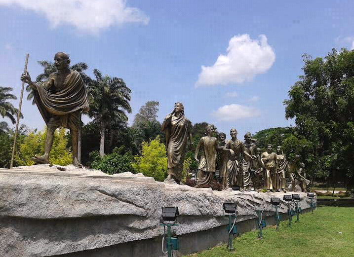 Freedom Fighter's Park - Freedom Fighter's Park, 8J3W+4CW, Chamaraja Double Road, Subbarayanakere, Chamrajpura, Mysuru, Karnataka 570004, India