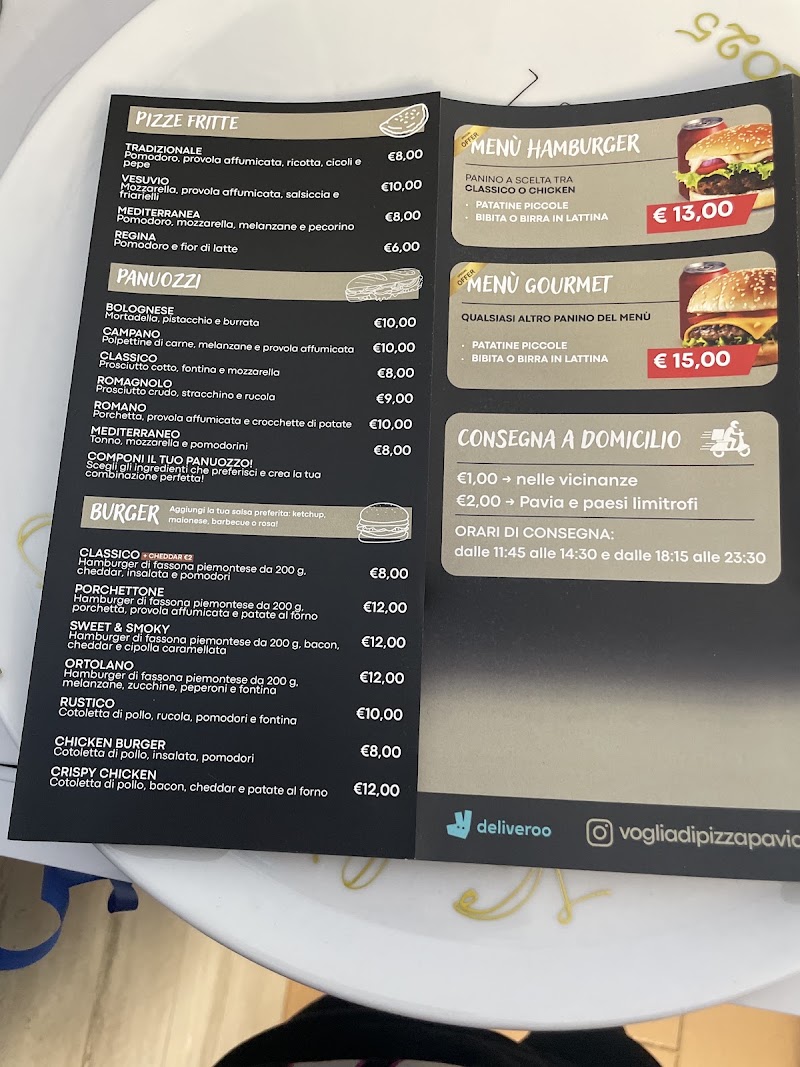 Voglia di pizza - Voglia di pizza, Via S. Pietro in Verzolo, 21, 27100 Pavia PV, Italy