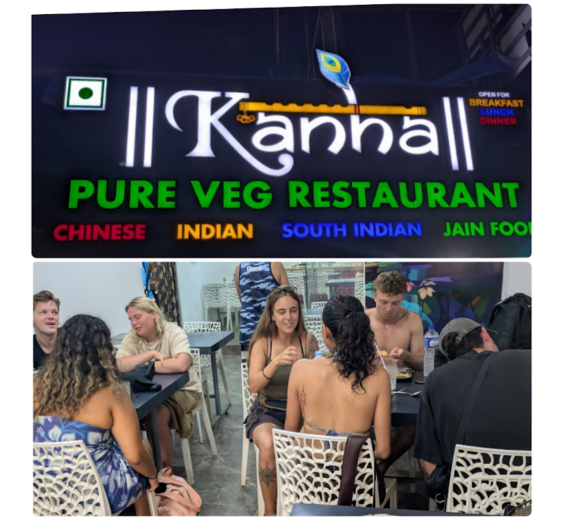 Kanha pure veg restaurant (Arambol) - Kanha pure veg restaurant (Arambol) Khalchavaddo, Arambol Beach, Arambol, Goa 403524, India