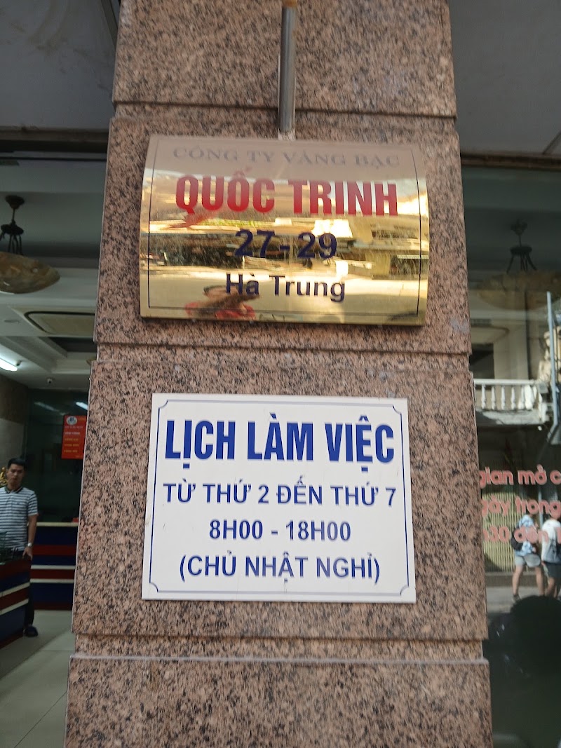 Công ty vàng bạc Quốc Trinh - Công ty vàng bạc Quốc Trinh, 27-29 Hà Trung, Phố cổ Hà Nội, Hoàn Kiếm, Hà Nội, Vietnam