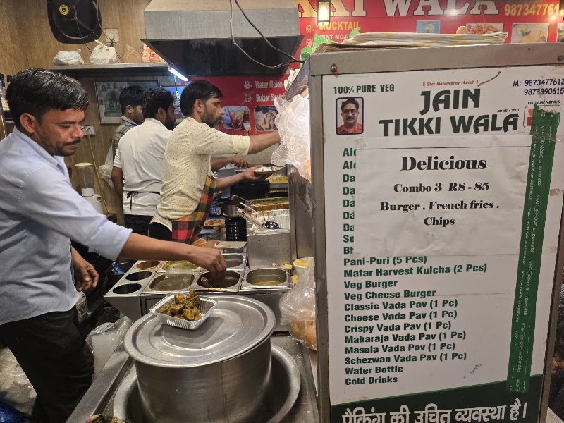 Jain Tikki Wala - Jain Tikki Wala shop no, Parsvnath Plaza, G12B, near fortune hotel, G Block, Pocket G, Sector 27, Noida, Uttar Pradesh 201301, India