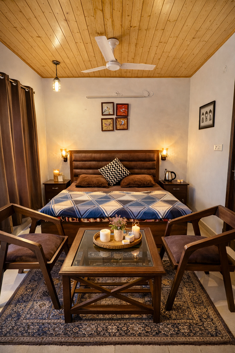 The Alpine Valley Stayz (Birdside) - The Alpine Valley Stayz (Birdside) Raksha Retreat, Bhimtal, Bhowali Range, Uttarakhand 263136, India