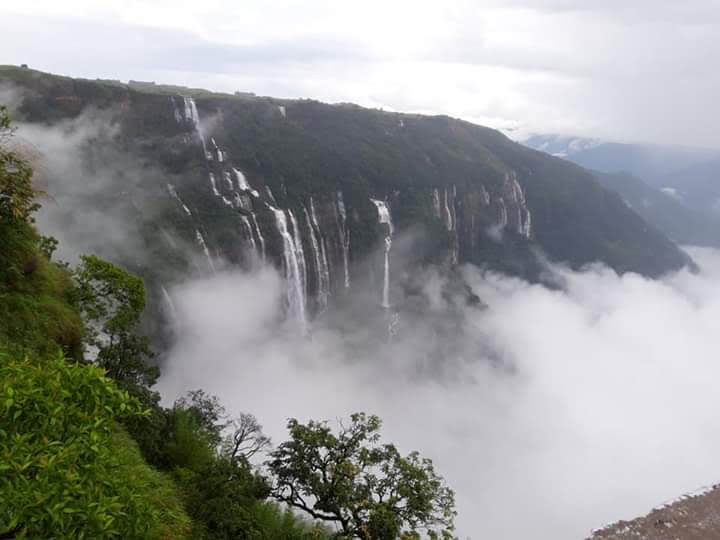 Seven Sisters Waterfall - Seven Sisters Waterfall 6PQM+H2M, Nongkalikhai, Nohkalikai, Sohra, Meghalaya 793108, India
