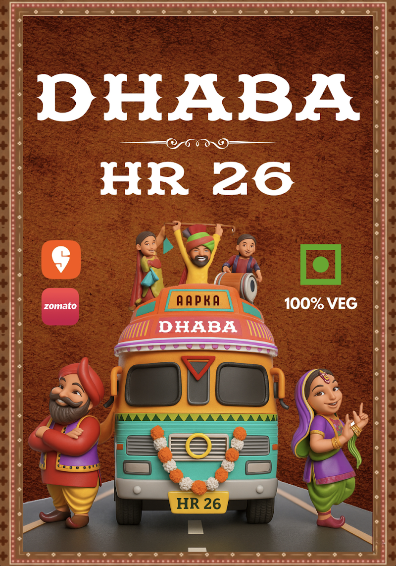 DHABA HR - 26 - DHABA HR - 26, NH-8 WFX+HWG, Unnamed Road, Gurugram, Haryana 122012, India