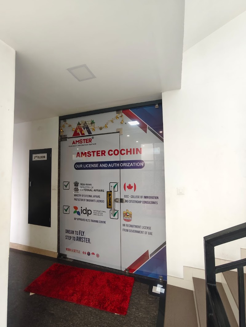 Amster Overseas - Amster Overseas Amster immigration overseas 2nd Floor, Metro pillar 477, SKV Arcade, Palarivattom - Edappally Rd, near Changampuzha Park Metro Station, Mamangalam, Elamakkara, Kochi, Kerala 682025, India