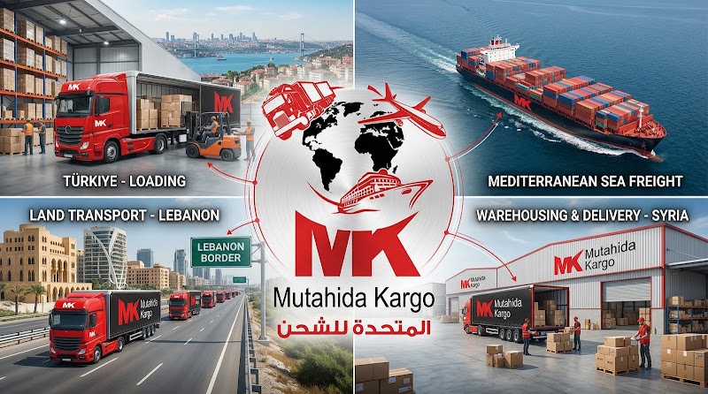 المتحدة للشحن Almutahida Cargo - المتحدة للشحن Almutahida Cargo, Mehmet Nesih Özmen, Ladin Sk. No:19/2, 34173 Güngören/İstanbul, Türkiye