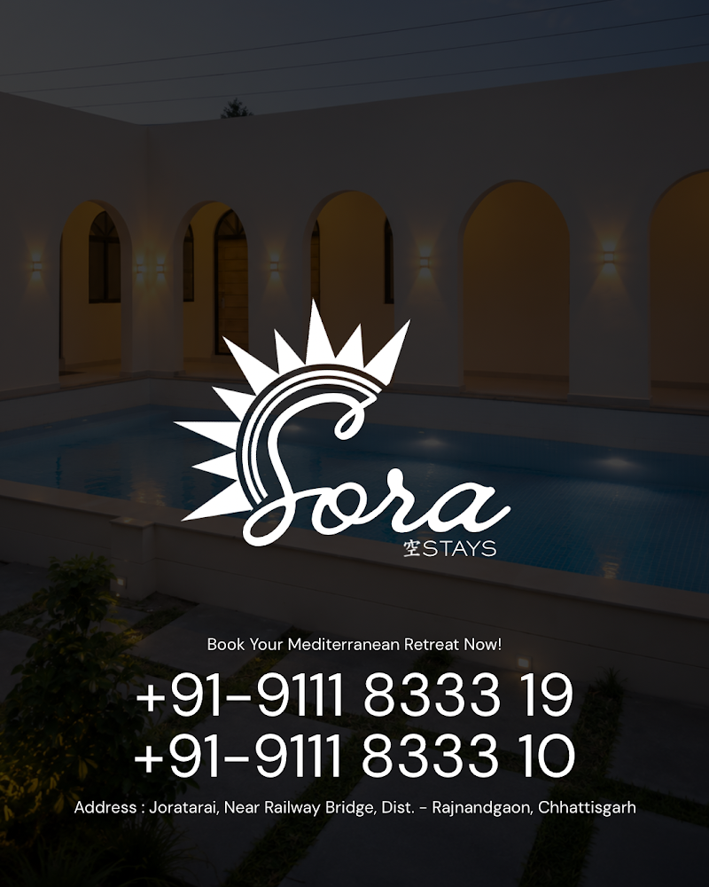 SORA Stays | Luxury Pool Villa & Jacuzzi | Near Durg - Rajnandgao Highway - SORA Stays | Luxury Pool Villa & Jacuzzi | Near Durg - Rajnandgao Highway, Rajwada Farms, P78, Railway OverBridge, near Mudhipar, Joratarai, Mudhipar, Chhattisgarh 491441, India