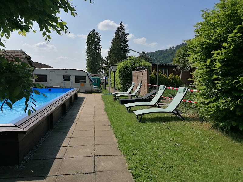 Campingplatz Grenzstein