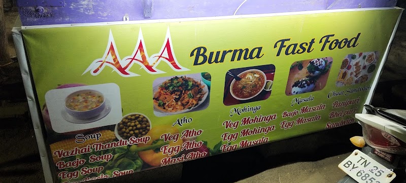 AAA Burma Fastfood - AAA Burma Fastfood, 26/50, 26/50, Canal Bank Rd, CIT Nagar West, CIT Nagar, Chennai, Tamil Nadu 600035, India