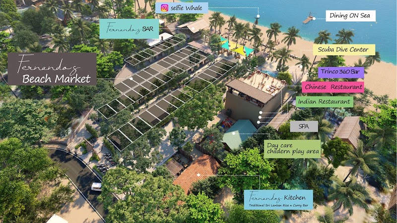 Fernandos beach market - Fernandos beach market, Allesgarden, 12 Beach road, Trincomalee 35000, Sri Lanka