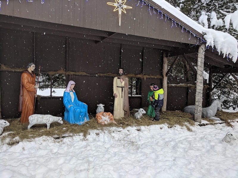 Creche, Life Size at Santa's Village - Creche, Life Size at Santa's Village 528 Presidential Hwy, Jefferson, NH 03583, USA