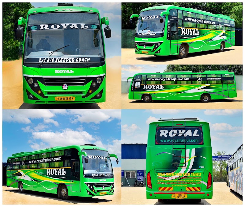 Royal Travels / New Royal Travels – ISBT G21 Booking Office - Royal Travels / New Royal Travels – ISBT G21 Booking Office, Shop No. G-21, Terminal ( I S B T, Inter State Bus Stand, Ravanbhatha, Bhatagaon, Raipur, Chhattisgarh 492001, India