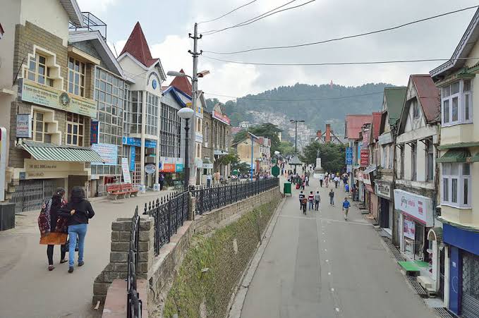 Mall Road - Mall Road Mall Rd, Shimla, Himachal Pradesh, India