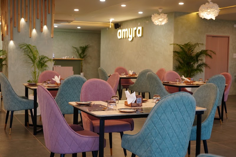 Amyra Cafe & Kitchen - Amyra Cafe & Kitchen, 2nd floor, shiva shakti Tower, Road No. 12, Amudi Nagar, Bhola Nagar, Banjara Hills, Hyderabad, Telangana 500034, India