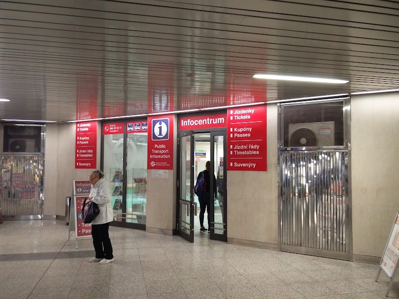 Prague Public Transit Co. – Tickets & Info Centre Nádraží Veleslavín - Prague Public Transit Co. – Tickets & Info Centre Nádraží Veleslavín, Stanice metra Nádraží Veleslavín, Veleslavínská, 162 00 Praha 6, Czechia