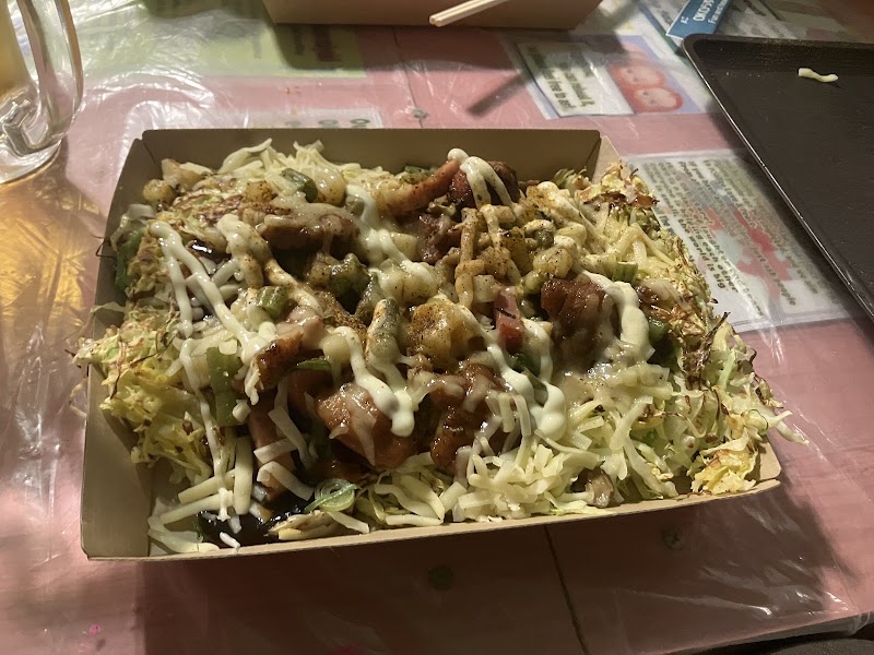 OKO - Fun Okonomiyaki Bar - OKO - Fun Okonomiyaki Bar 2-chōme-4-13 Dōtonbori, Chuo Ward, Osaka, 542-0071, Japan
