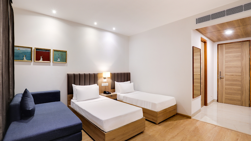 The Urban Suites, Udaipur - The Urban Suites, Udaipur, Plot No. F, 210 to 223, Gaurav Path, Udyog Vihar, RIICO Industrial Area, Sukher, Rajasthan 313001, India