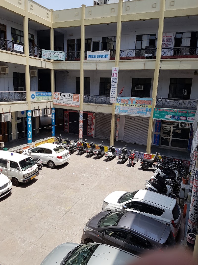 Red Cross Building - Red Cross Building, PVQ9+V9X, Kacchi Chawni, Ambphalla, Old Heritage City, Jammu, 180001