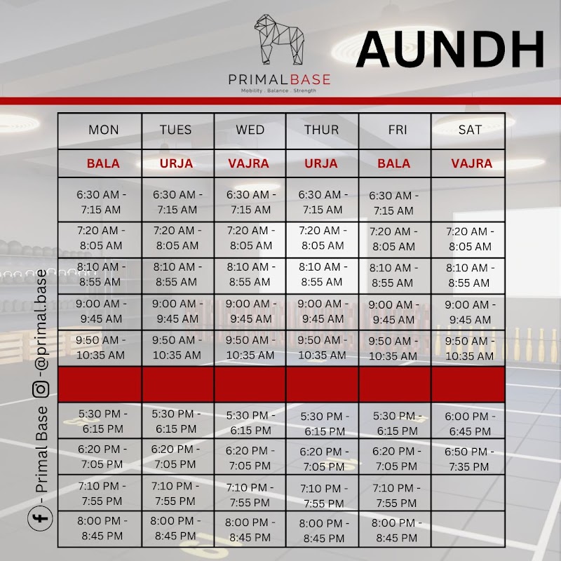 Primalbase Gyms Aundh - Primalbase Gyms Aundh, Nagras Rd, opposite Ankura Hospital, Ward No. 8, Aundh, Pune, Maharashtra 411067, India