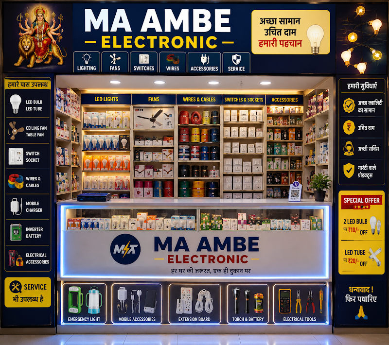 Man Ambe electronic - Man Ambe electronic, NH 30, Kochwahi, Charama, Chhattisgarh 491226, India