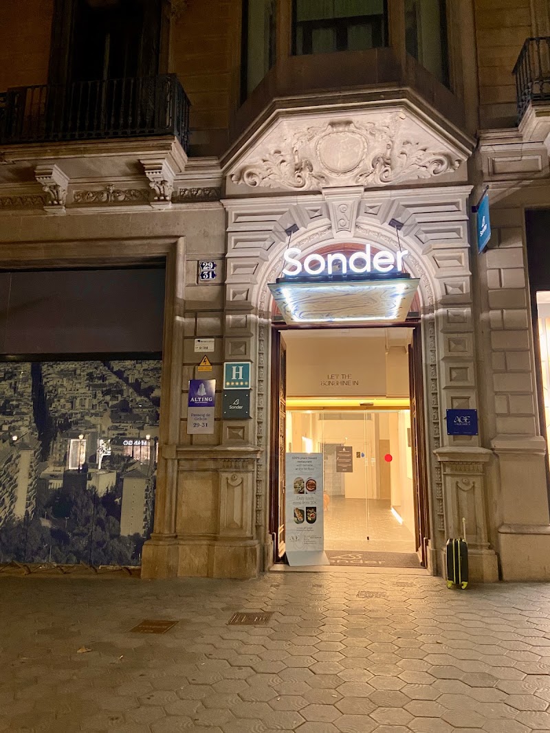 Paseo de Gracia Hotel, Sonder - Paseo de Gracia Hotel, Sonder Pg. de Gràcia, 29, Eixample, 08007 Barcelona, Spain