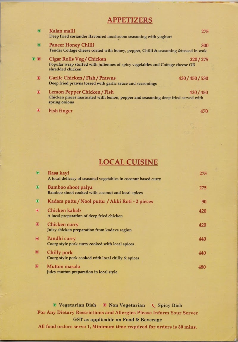 Silver Oaks: Multi Cuisine Restaurant - Silver Oaks: Multi Cuisine Restaurant Convent Road, Bhagavathi Nagar, Madikeri, Karnataka 571201, India