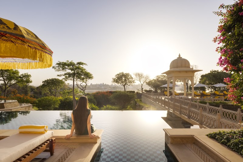 The Oberoi Udaivilas, Udaipur - The Oberoi Udaivilas, Udaipur HMGC+VVV, Badi-Gorela-Mulla Talai Rd, Haridas Ji Ki Magri, Pichola, Udaipur, Rajasthan 313004, India
