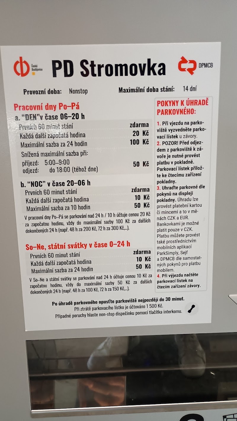 Parkovací dům Stromovka - Parkovací dům Stromovka, České Budějovice 1, 370 01 České Budějovice-České Budějovice 1, Czechia